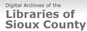 Logo for Sioux County Digital Archives